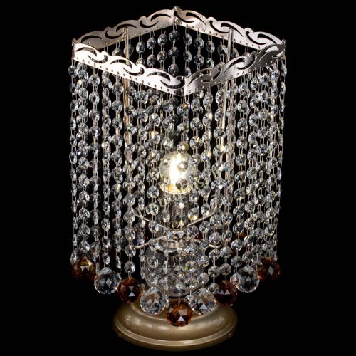 Настольная лампа Квадрат шар чайная в Саратове Гусь Хрустальный