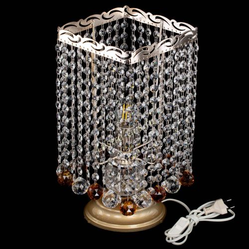 Настольная лампа Квадрат шар чайная в Саратове Гусь Хрустальный