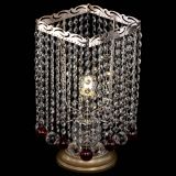 Настольная лампа Квадрат шар красная в Саратове