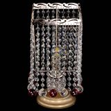 Настольная лампа Квадрат шар красная в Саратове