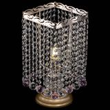 Настольная лампа Квадрат шар розовая в Саратове