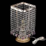 Настольная лампа Квадрат шар розовая в Саратове