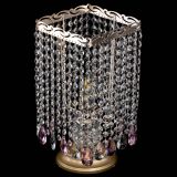 Настольная лампа Квадрат журавлик розовая в Саратове