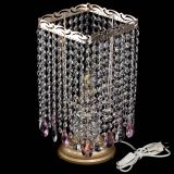 Настольная лампа Квадрат журавлик розовая в Саратове