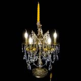 Бронзовая настольная лампа Луиза №5/2 лучик в Саратове