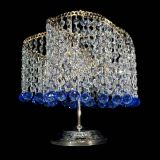 Настольная лампа Космея шар синяя в Саратове