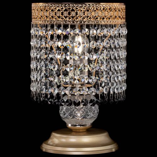 Настольная лампа Венеция №1 мини черная в Саратове Гусь Хрустальный