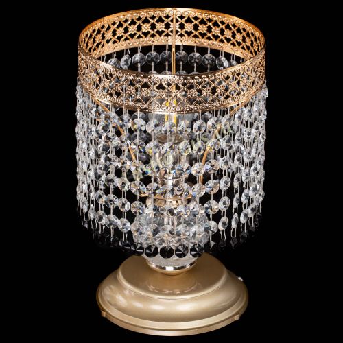 Настольная лампа Венеция №1 мини черная в Саратове Гусь Хрустальный