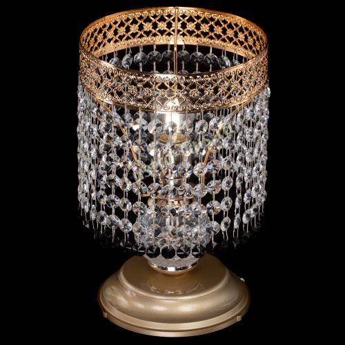 Настольная лампа Венеция №1 мини черная в Саратове Гусь Хрустальный