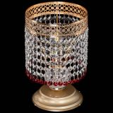 Настольная лампа Венеция №1 мини красная в Саратове