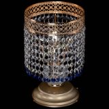 Настольная лампа Венеция №1 мини синяя в Саратове