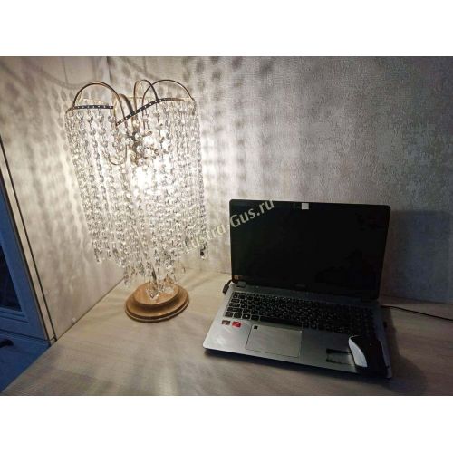 Настольная лампа Виноград №1 в Саратове Гусь Хрустальный