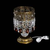 Настольная лампа Восток с пластинками под бронзу Чайная в Саратове