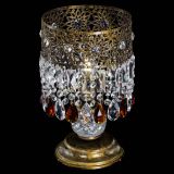 Настольная лампа Восток с пластинками под бронзу Чайная в Саратове