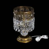 Настольная лампа Восток с пластинками под бронзу в Саратове