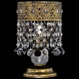 Настольная лампа Восток с шарами под бронзу Черная в Саратове