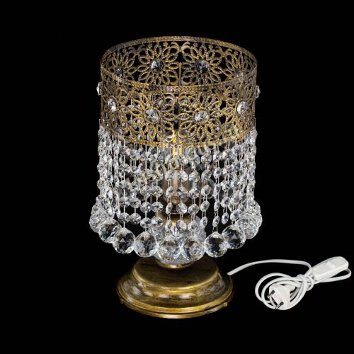 Настольная лампа Восток с шарами под бронзу в Саратове Гусь Хрустальный