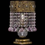 Настольная лампа Восток с шарами под бронзу Розовая в Саратове