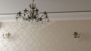 Люстра Хрустальные брызги с подвесом журавлик черный в Саратове отзыв и фото покупателя