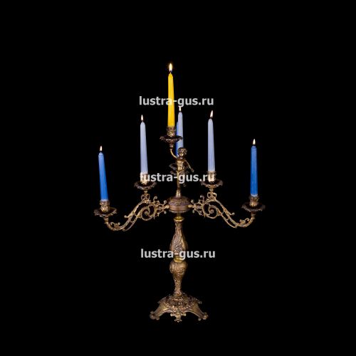 Подсвечник Изабелла ангел 7 свечей в Саратове Гусь Хрустальный