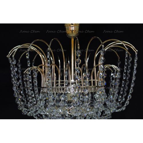 Люстра Акация № 1 - 1 лампа подвесная в Саратове Гусь Хрустальный