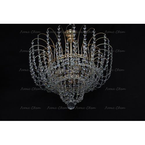 Люстра Акация № 1 - 3 лампы подвесная в Саратове Гусь Хрустальный