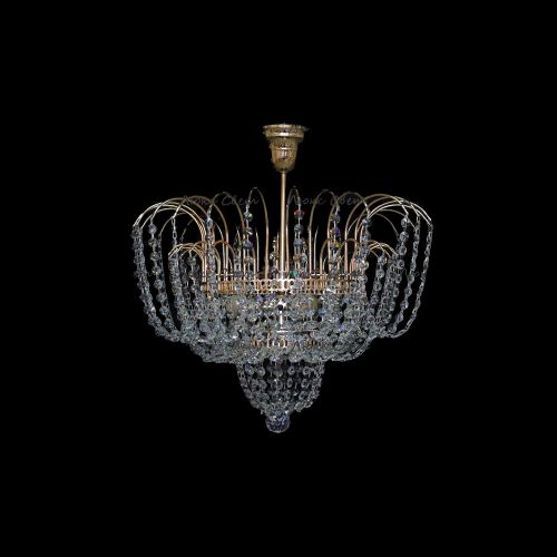 Люстра Акация № 1 - 3 лампы подвесная в Саратове Гусь Хрустальный