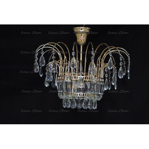 Люстра Акация № 4 - 1 лампа подвесная в Саратове Гусь Хрустальный