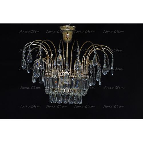 Люстра Акация № 4 - 1 лампа подвесная в Саратове Гусь Хрустальный