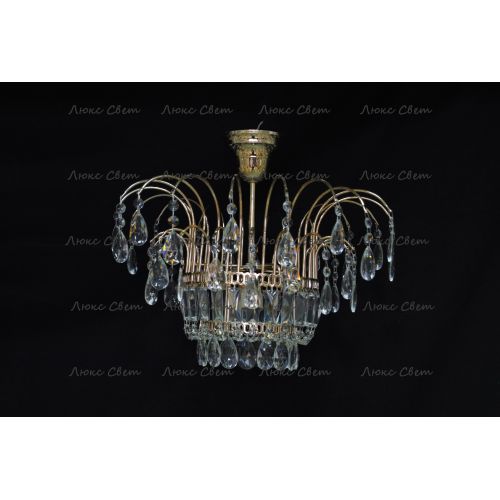 Люстра Акация № 4 - 1 лампа подвесная в Саратове Гусь Хрустальный