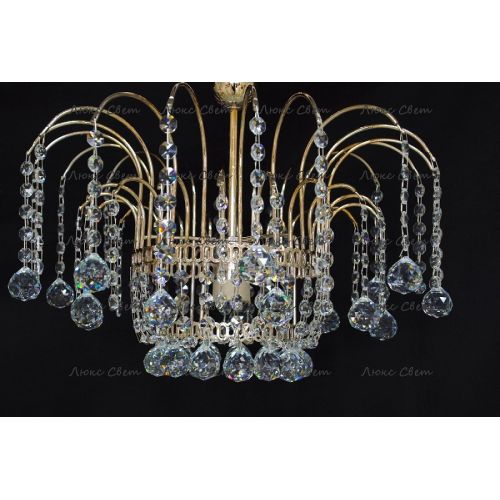 Люстра Акация № 5 - 1 лампа подвесная в Саратове Гусь Хрустальный