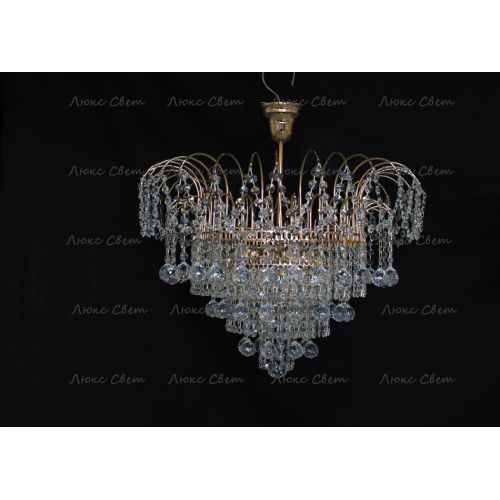 Люстра Акация № 4 - 4 лампы подвесная в Саратове Гусь Хрустальный