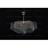 Люстра Космос 3 лампы с подвесом шар в Саратове