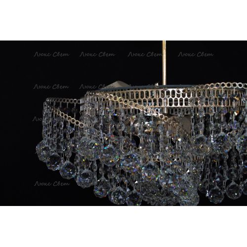 Люстра Космос 3 лампы с подвесом шар в Саратове Гусь Хрустальный