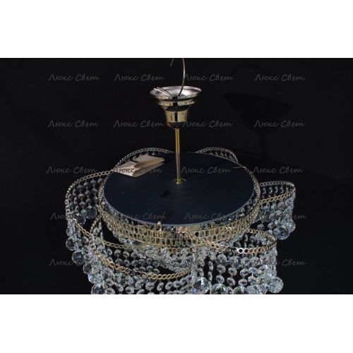 Люстра Космос 3 лампы с подвесом шар в Саратове Гусь Хрустальный