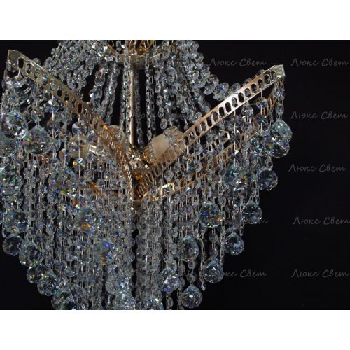 Люстра Лилия № 2 шар в Саратове Гусь Хрустальный