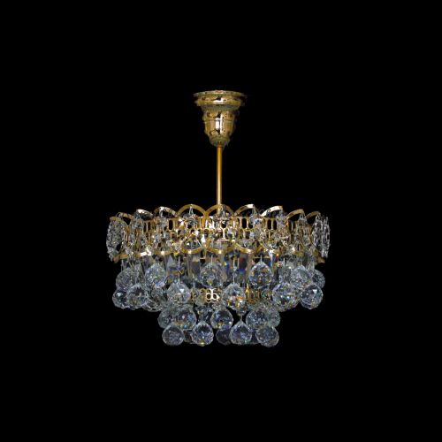 Люстра Катерина шар 1 лампа в Саратове Гусь Хрустальный