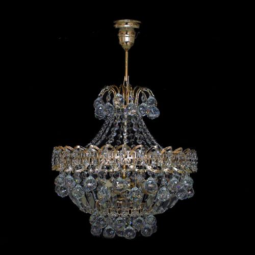 Люстра Катерина шар с подвесом в Саратове Гусь Хрустальный