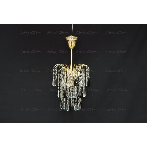 Люстра Зима журавлик черная в Саратове Гусь Хрустальный