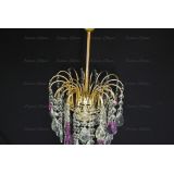 Люстра Зима журавлик фиолетовая в Саратове