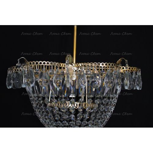 Люстра Ромашка Купол подвесная в Саратове Гусь Хрустальный