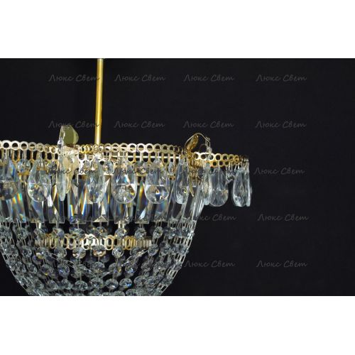 Люстра Ромашка Купол подвесная в Саратове Гусь Хрустальный