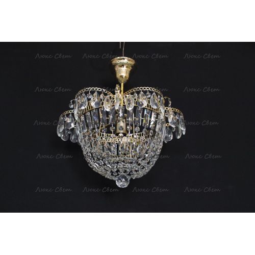 Люстра Ромашка Купол подвесная в Саратове Гусь Хрустальный