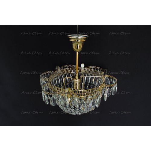 Люстра Ромашка Купол подвесная в Саратове Гусь Хрустальный