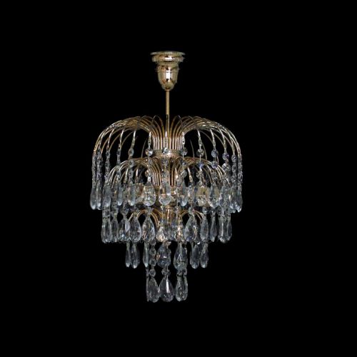 Люстра Хрустальные брызги журавлик в Саратове Гусь Хрустальный