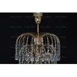 Люстра Хрустальные брызги журавлик в Саратове