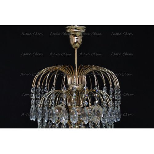 Люстра Хрустальные брызги журавлик в Саратове Гусь Хрустальный