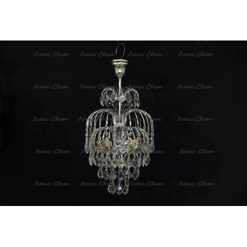 Люстра Хрустальные брызги с подвесом дубик в Саратове Гусь Хрустальный