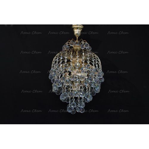 Люстра Хрустальные брызги с подвесом шар 30 мм в Саратове Гусь Хрустальный