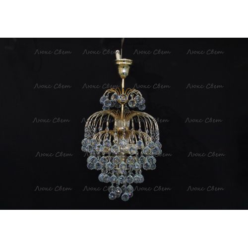 Люстра Хрустальные брызги с подвесом шар 30 мм в Саратове Гусь Хрустальный